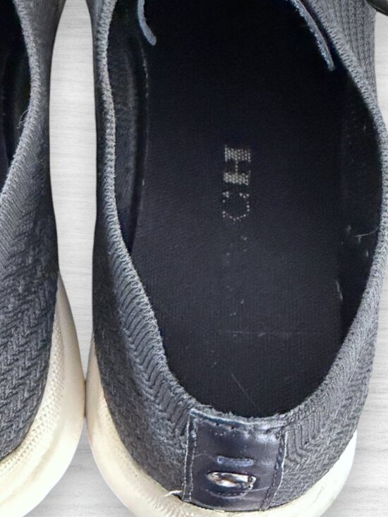 Coach Knit Sneakers Mens 10.5 Gray Black Lightweight Comfort Casual Lace Up main image 3